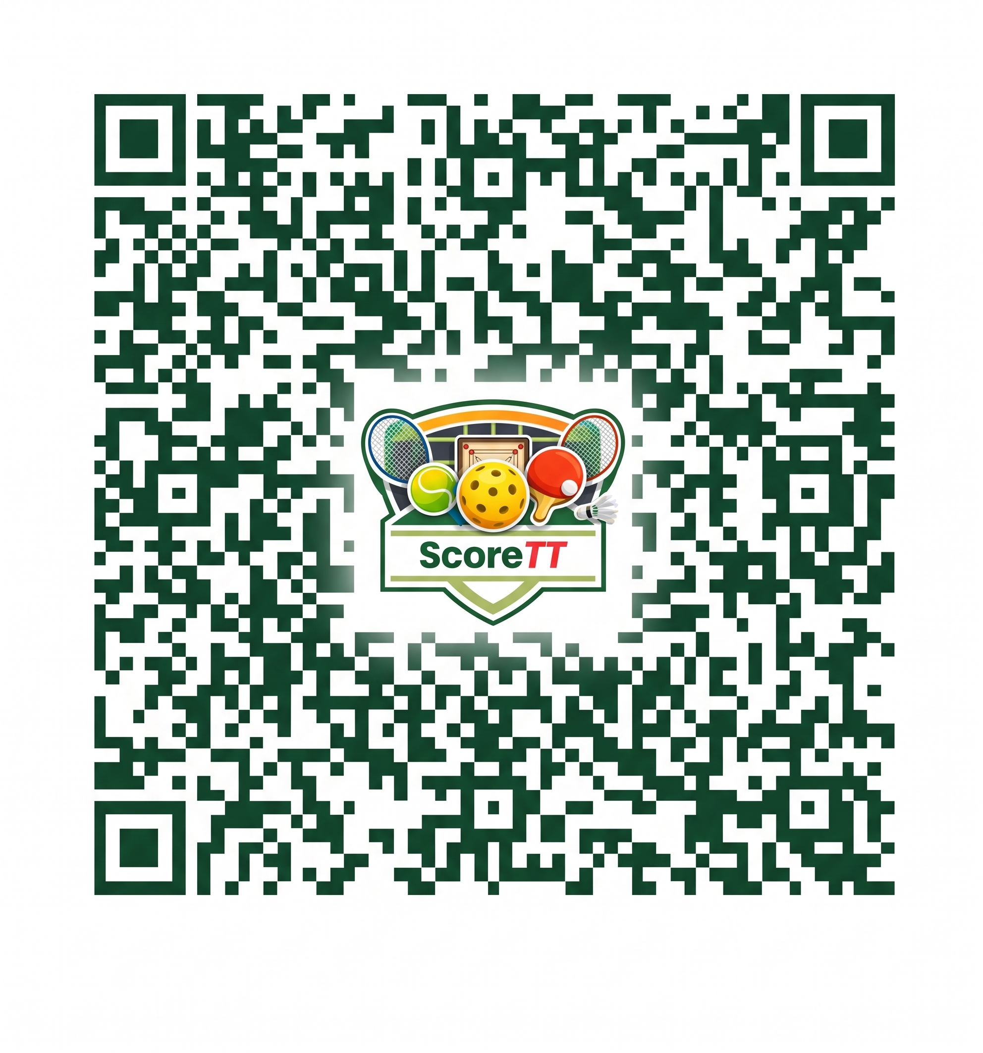 QR code — scan to download the ScoreTT app